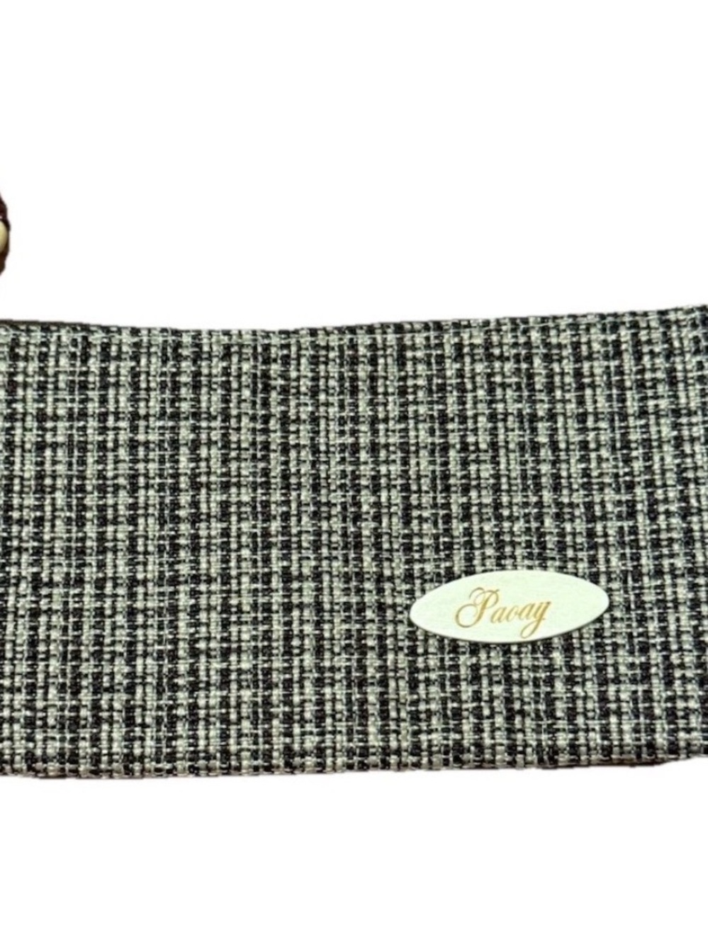 Handmade Twead Paoay Philippines Purse Zipper Small Pouch Change Holder Bracelet